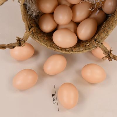 20/10 Buc Ouă Falsificate din Plastic Copii Cadou de Paște Jucării DIY Pictură Artizanat Decor Acasă Ouă de Incubație Găină Umplutură Coș Ouă