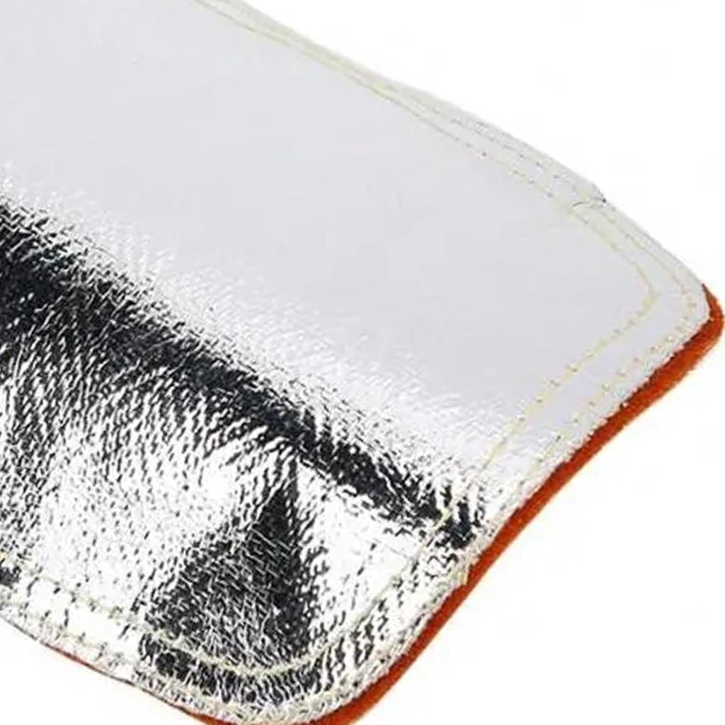 Schweißerhandpad, aluminisiertes Hochtemperatur-Schutzschild für Schweißerofen Industriekessel Schneiden Schmelzen Camping