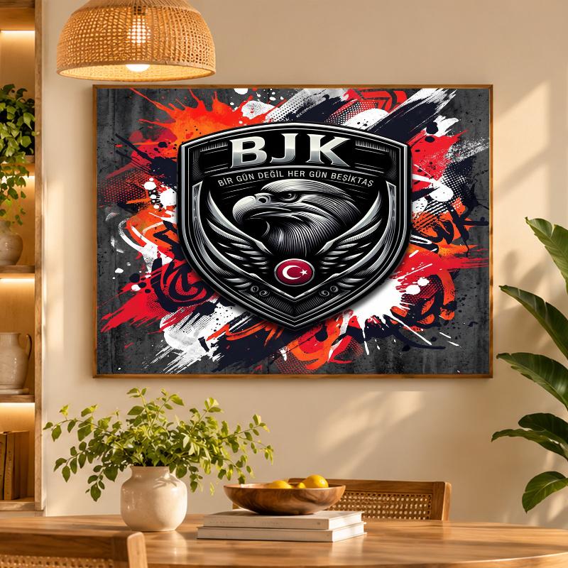 5D Diamond Painting Beşiktaş FC DIY Full Drill Diamond Art Kit Home Decoration