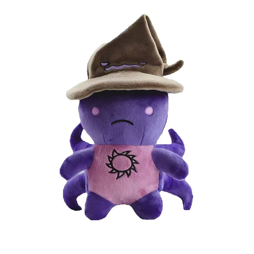Neuer spielbezogener Gegenstand: Verlassen Sind Plüschtier. Eine  Rest -blaue Nebencharakter-Puppe als Geburtstagsgeschenk für einen Freund 40cm black