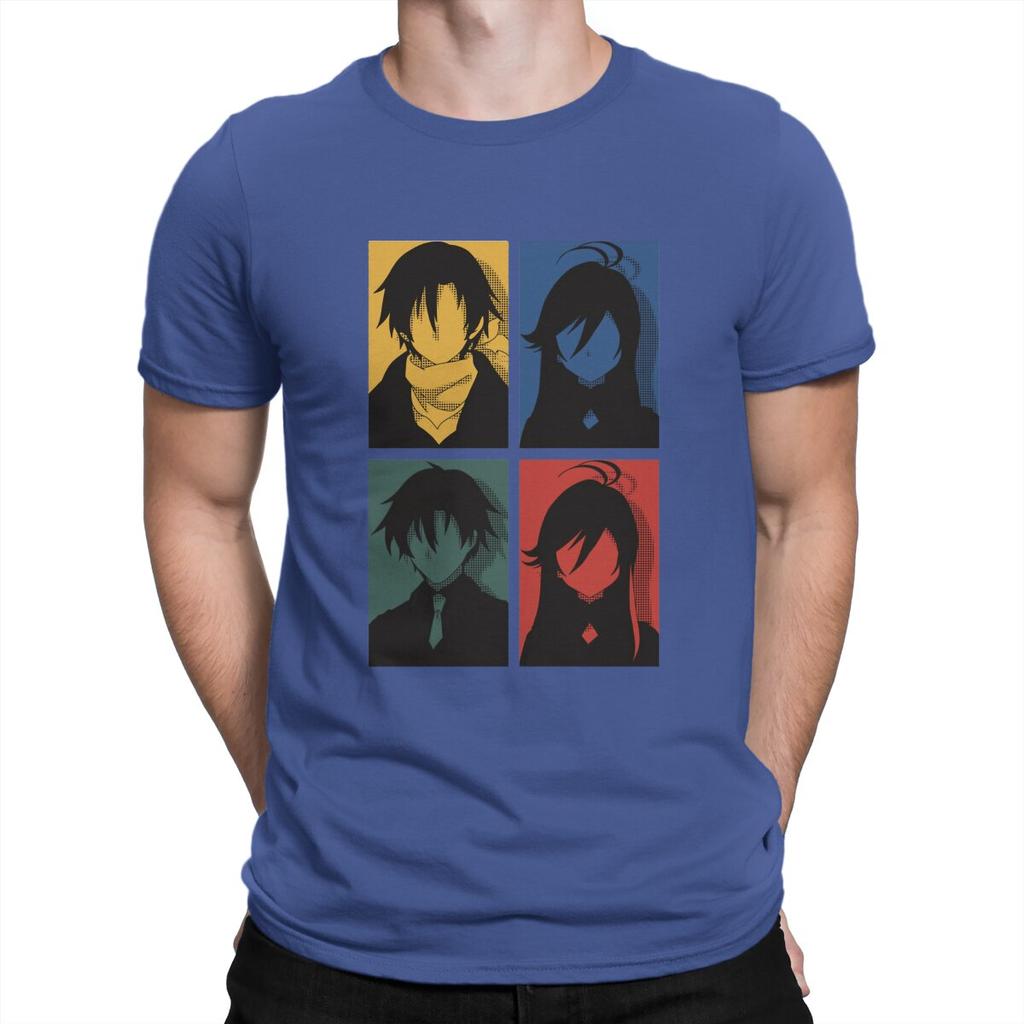 86 Eighty Six Creative TShirt for Men Anime Classic Round Collar Basic T Shirt Hip Hop Birthday Gifts Streetwear