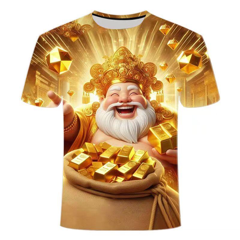 

Летняя футболка с коротким рукавом с 3D-принтом для мужчин, женщин, детей, модная, приятная на ощупь, полиэстеровая футболка с круглым вырезом XS