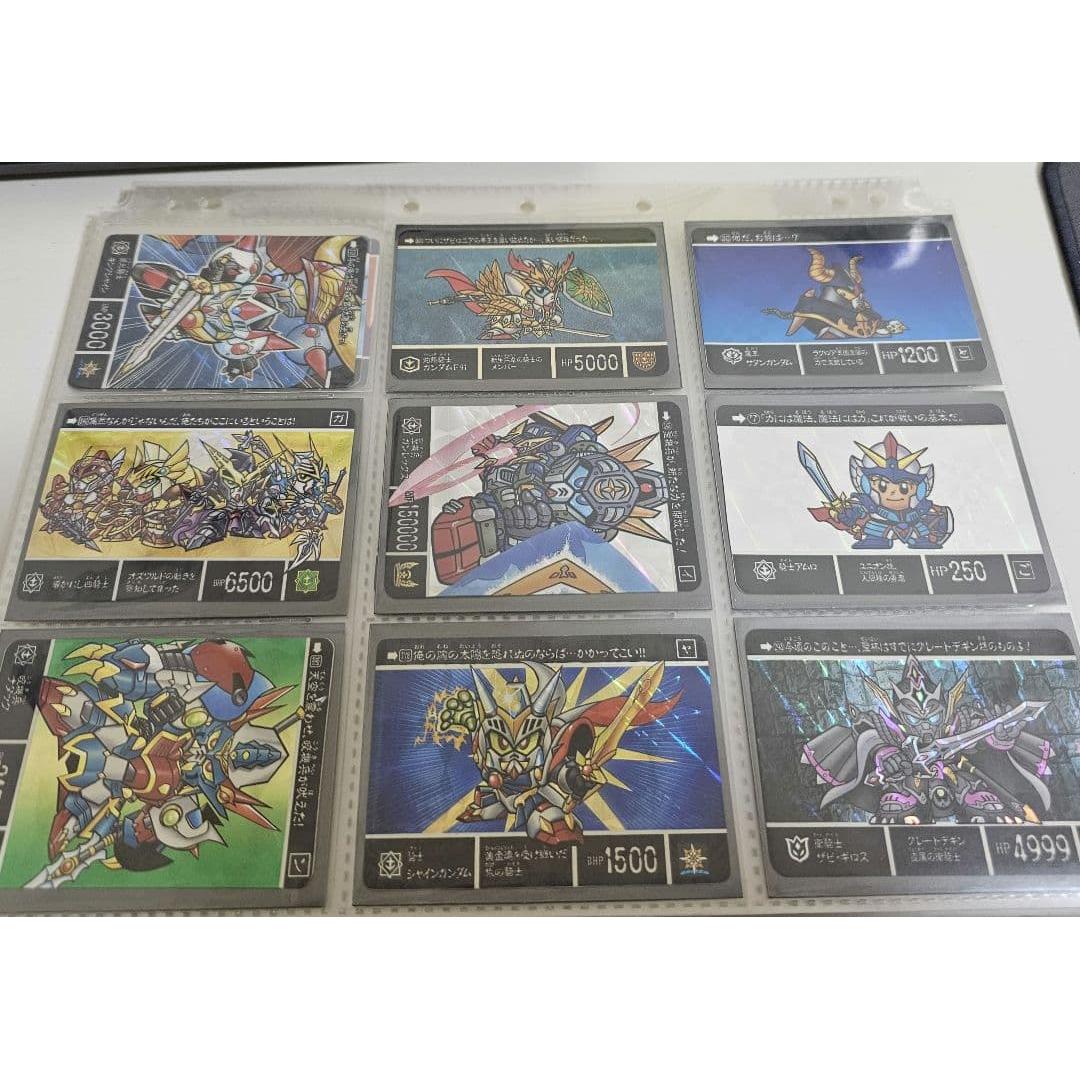 SD Gundam Carddass 104 pieces set