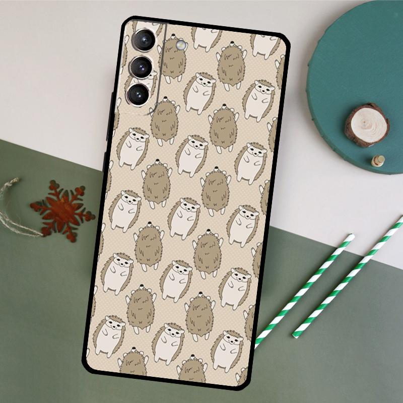 Hedgehog Phone Case For Samsung Galaxy S26 S23 Ultra S20 S21 S22 S24 S25 Plus S10 S25 FE Back Cover