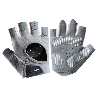 Guanto Sportivo Antiscivolo Traspirante Mezzo Dito Guanto da Fitness Guanto da Ciclismo Senza Dita per Sollevamento Pesi, Allenamento