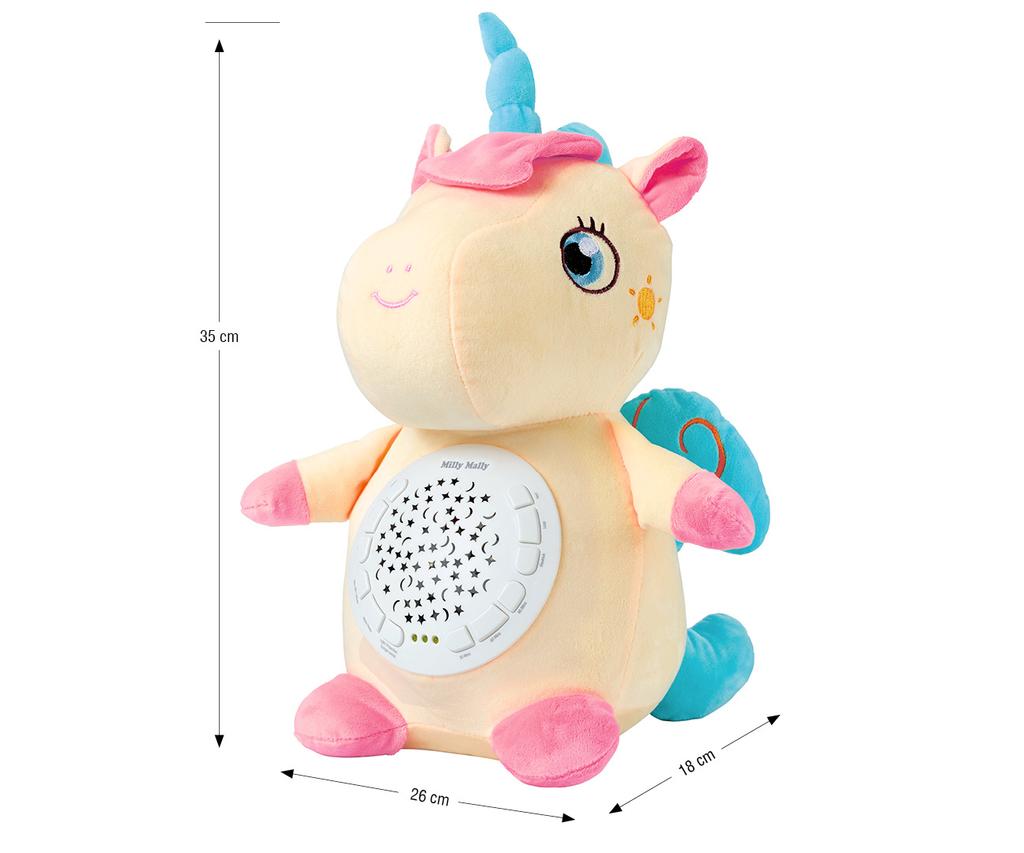 MILLY MALLY Plush toy with projector Milly Unicorn