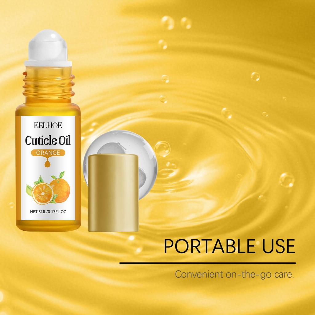 Gentle Nourishing Cuticle Oil - Moisturizing Nail & Cuticle Care, Daily Use Formula, Portable & Long-Lasting Shiny Smooth Nails