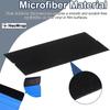 Pre-Cut Self Adhesive Felt Buffers Replacement Black Fabric Felt for 4Inch Squeegee Car Vinyl Wrap Application Tool Tint Scraper
