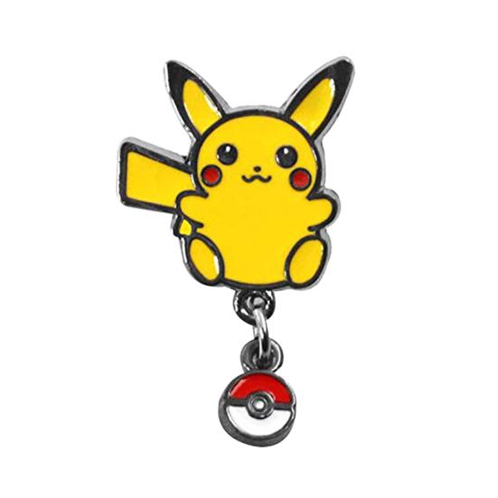 

Металлическая мини унисекс Пикачу Покемон брошь на булавке шарфы шаль клип бейдж декор