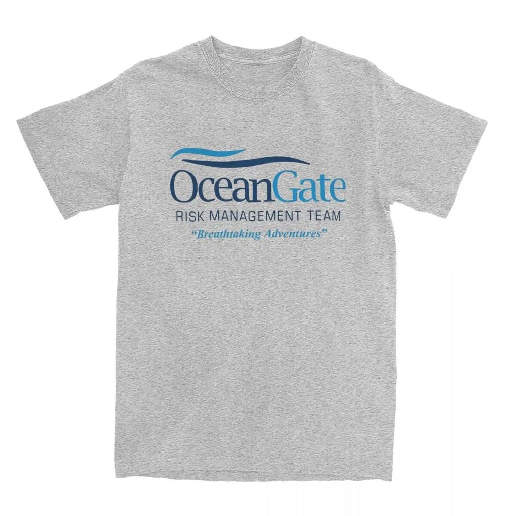 Funny OceanGate Risk Unisexagement Breathtaking Adventures T-Shirt Unisex Women Round Neck Cotton Tees Graphic Clothing