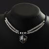 Geometric Pearl Necklace With Gold Plating For Fashionforward Women