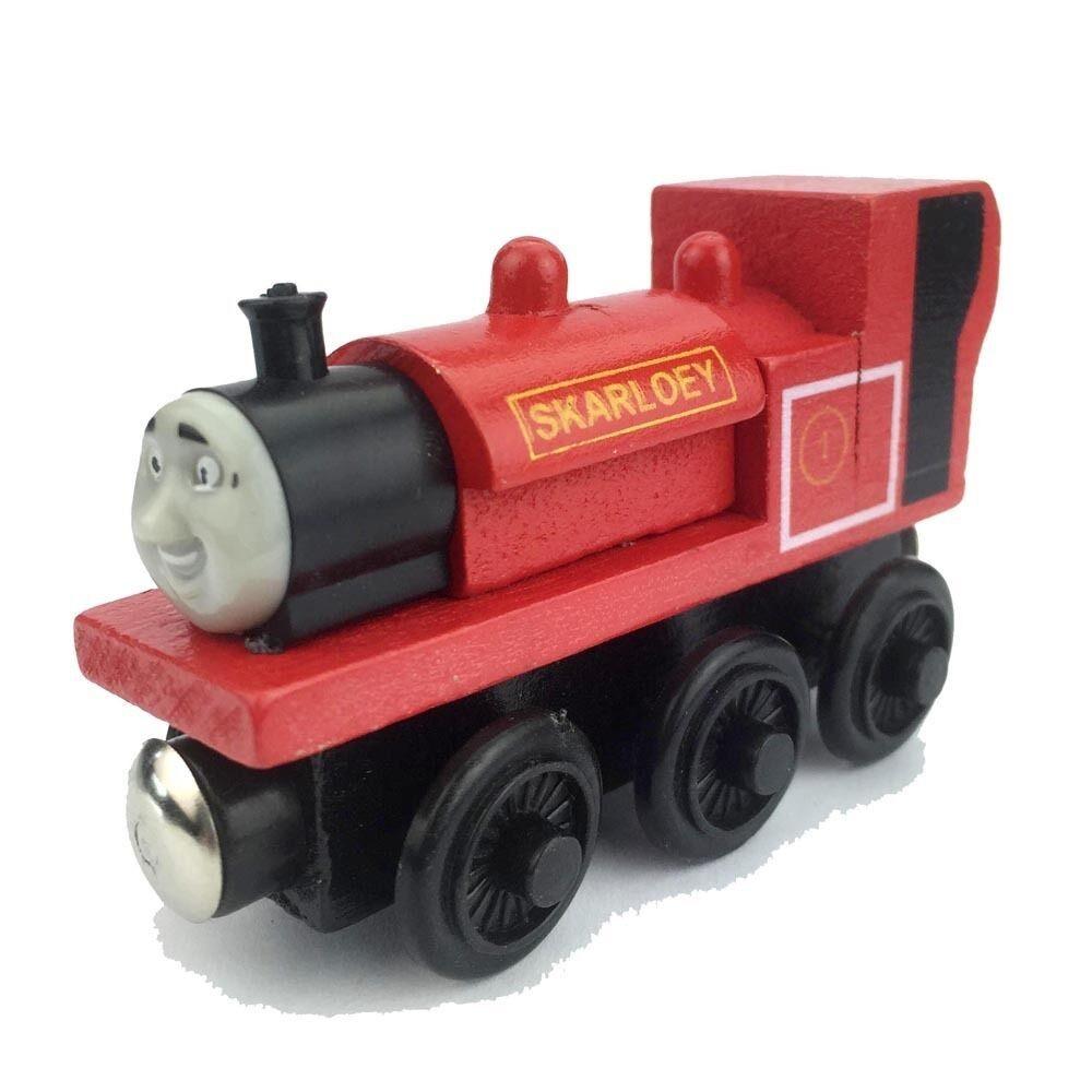 Thomas Train Car Tender Wooden Magnetic Railway Toy Truck Kids Gift Set