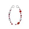 INS Imitation Moonstone Acrylic Beads Fashion Anti-lost Hand Carry Pendant Short Mobile Phone Chain