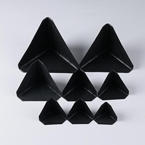 200 stk Hjørnebeskyttere Anti-støt Trekantet Tresidig Slitesterk Sikker Anti-kollisjon Plast Emballasje Frakt Pakke Kurér Beskyttere Husflytting