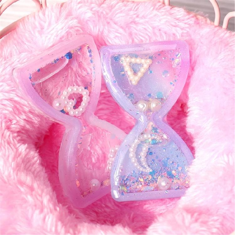 Easy To Use Silicone Sand Timer/Drift Bottle Mold For Handmade Keyring And Charm Creative Jewelry Making Tool