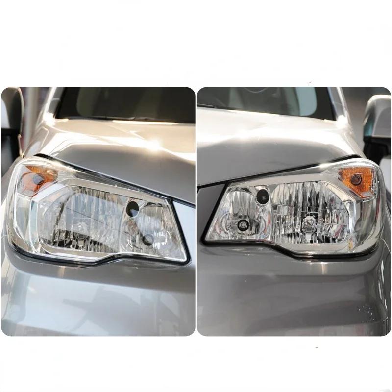 Pair Car Headlight Lens Cover For Subaru Forester SH 2009 2010 2011 2012 2013 Headlight Cover Shell Transparent Lampshade Shell