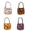 Portable Halloween Candy Bag Non-Woven Pumpkin Candy Bucket Tote Bag Candy Bucket  Kids Party