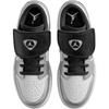 Air Jordan 1 Low SE GS Białe Metaliczne Srebro Czarne Trampki Dziecięce IR2310-100