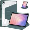 360 Rotating Acrylic Hard Case for Samsung Galaxy Tab S11 5G 2025 SM-X730 SM-X736 11 Inch with Pencil Holder