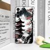 Ink Art Print Japanese Landscape Mountain Phone Case for Motorola Moto G85 G75 G04 G05 G34 E14Pro Edge 50 Fusion 40 30 Neo Cover