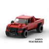 Car Compatible Building Blocks MOC-158848 Road Riding Ram 1500TRX Truck Insert Building Block Model Male