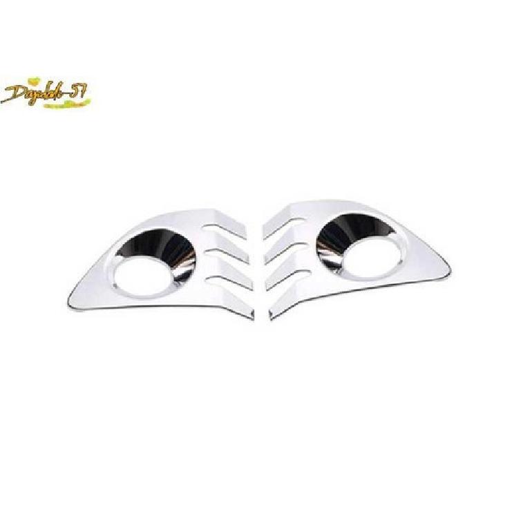 Chrome Front Bumper Fog Light Lamp Cover Trim For Toyota Corolla Cross -