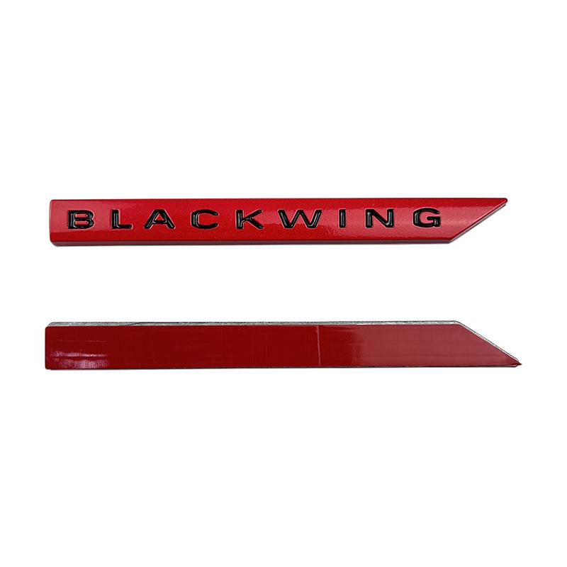 Metalowa naklejka na błotnik boczny, listwę progową i klapę bagażnika Cadillac BLACKWING Odznaka ATS CT4 CT5 CT6 CTS ESCALADE XLR XT4 XT6 XTS