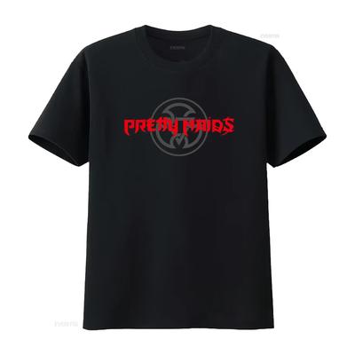 Mooie Maids Heavy Metal Band T-shirt voor Mannen in Diverse Maten vintage Gewassen Ademend Lichtelijk homme Zacht designer kleding