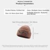 Solid Color Winter Autumn Hats Keep Warm Female Beanie Caps Warmer Bonnet  For Women/Men/Students