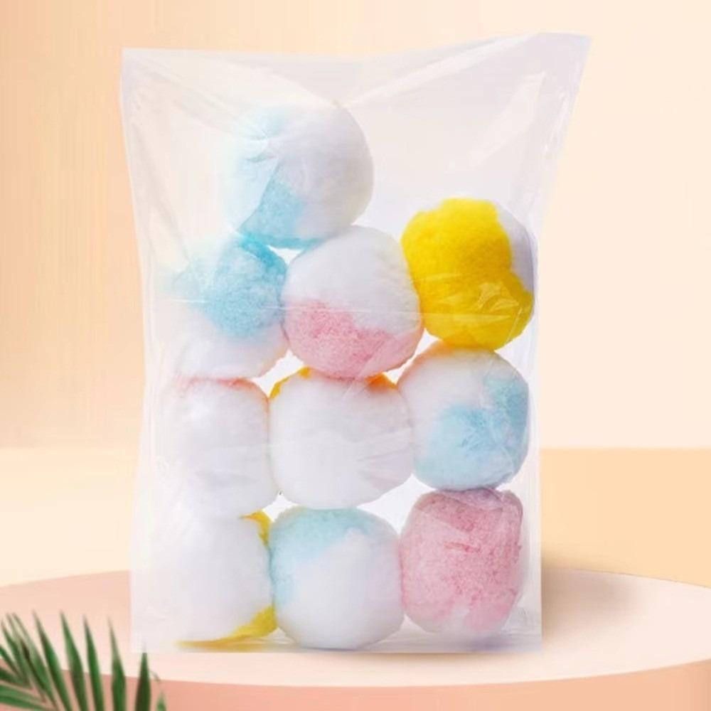 

10pcs Funny 6cm/2.4inch Balls Cat Toys Big Size Interactive Cat Ball Toys Colorful Pet Supplies Cat Chasing Ball Toys