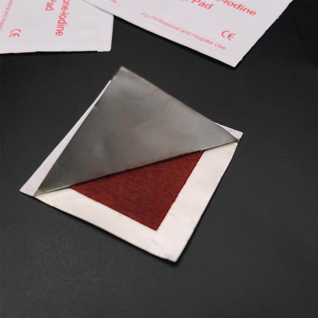 Povidone-Iodine Disinfectant Surface Wipes, 100/Box