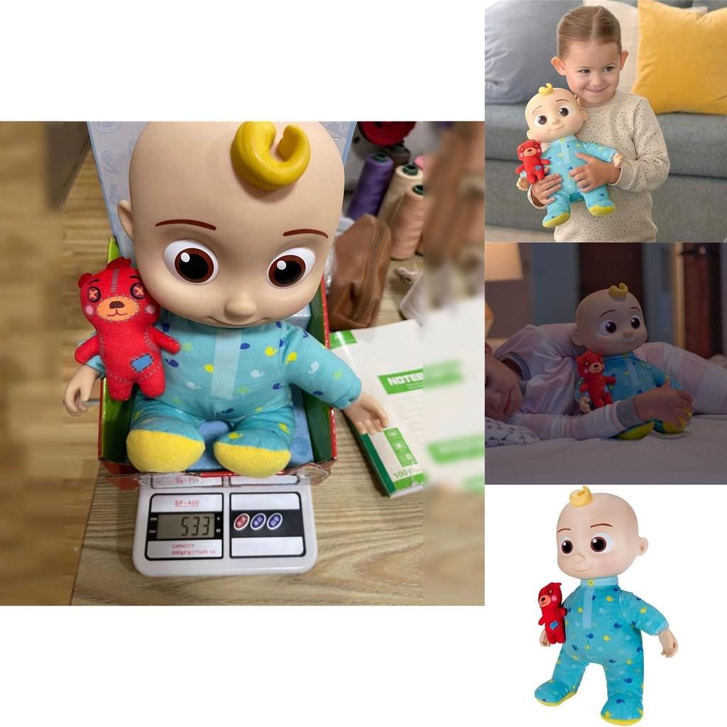 Jj Wassermelone Plüschtier mit Musik für Kinder zur Schlafenszeit und als Einschlafhilfe