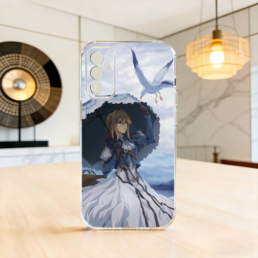 V-Violet Evergarden N-Novel Phone Case Transparent Silicone Soft For SamsungA10,12,20,21S,30,31,40,50,51,52,70,71