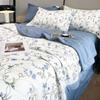 Plover Hemp-Feel Cotton Summer Quilt Set