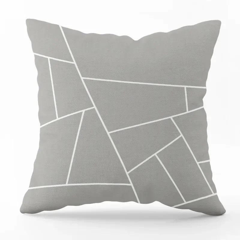 Car Living Room Sofa Cushion Cover Luxury Home Decor Pillow Cover Abstract Geometric Print Pattern Cushion Cover