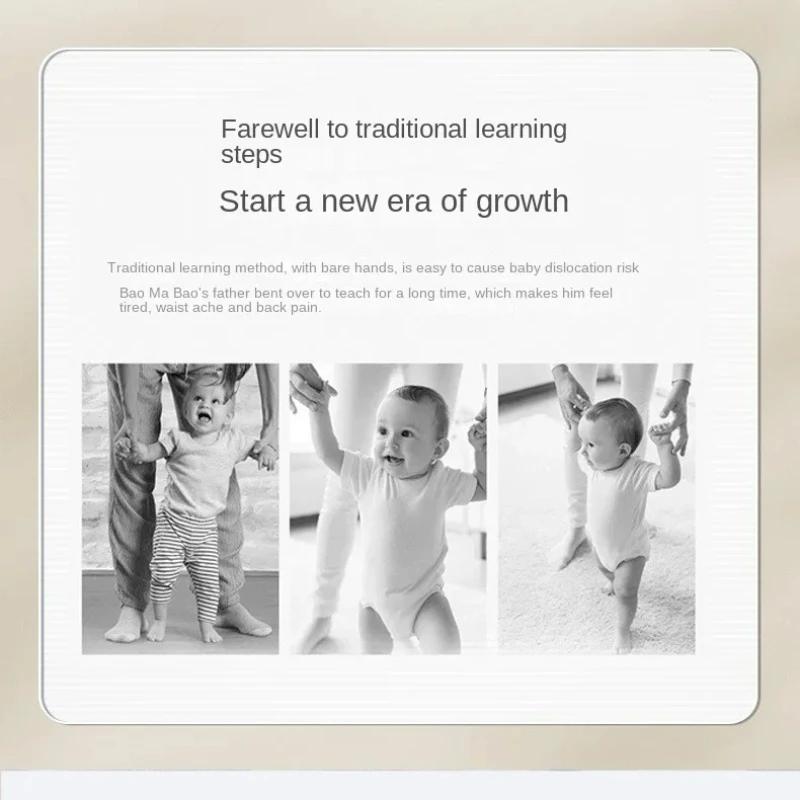 Baby Leash Walking Belt with Breathable and Anti Pinch Waist Protection and Anti Fall Traction Rope for Infants Young Children