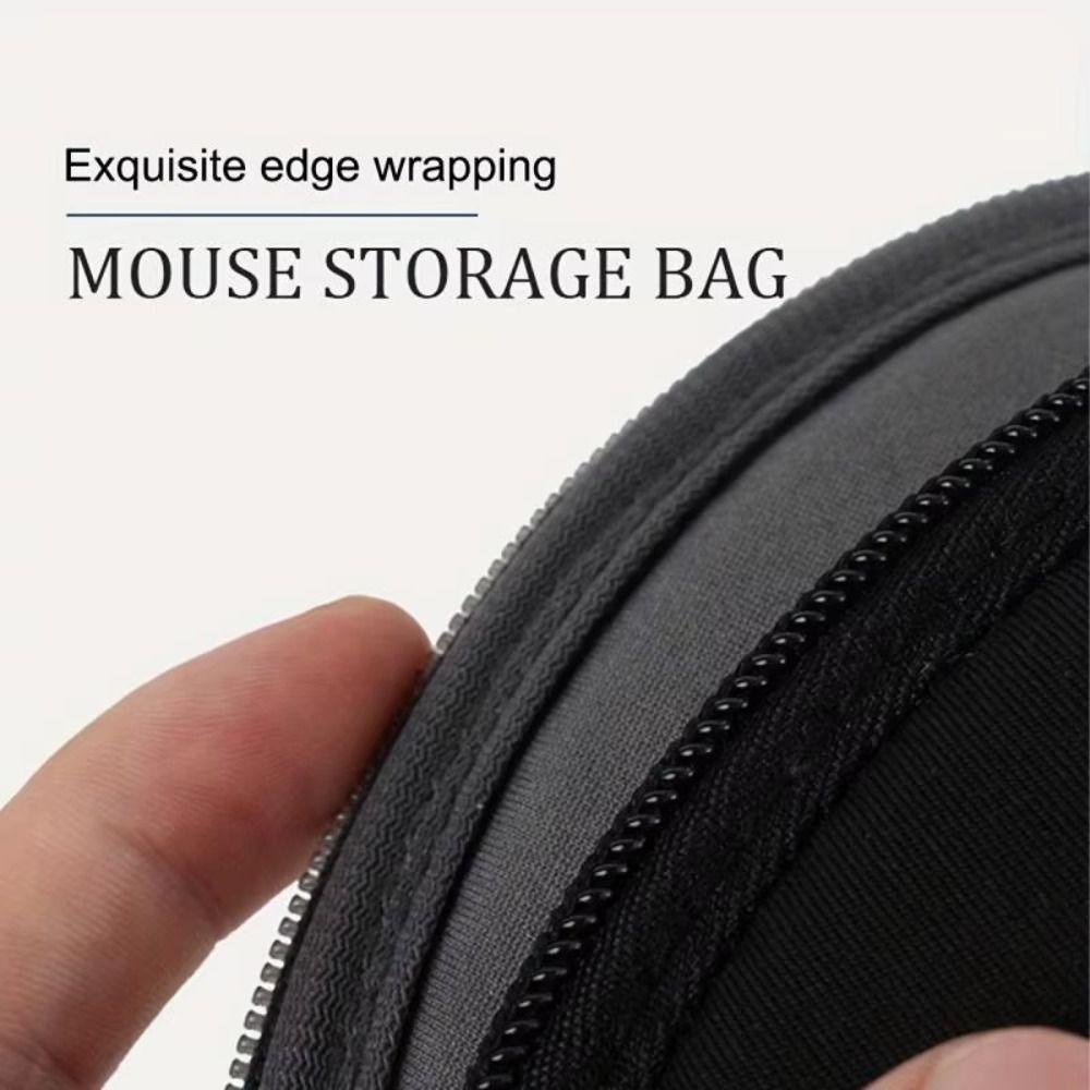 Headphone Pouch Data Cables Bag Adapter Power Case Mouse Case Digital Storage Bag  Home Office