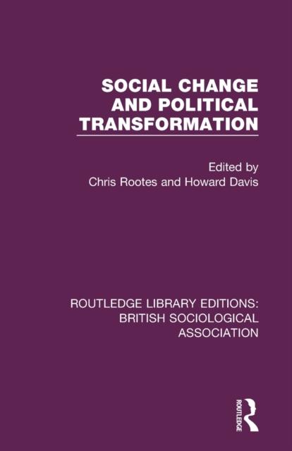 The Social Change and Political Transformation Book