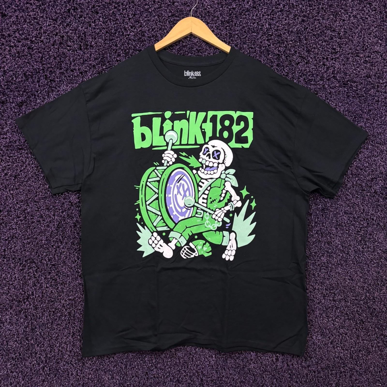 Blink-182 Undead Marching Drummer Pop Punk Band T-Shirt XL XXL