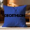 Hot D-Ddecathloned Cushion Cover Soft Washable Pillow Case Multi-Scene for Couch Bed Travel Office Use