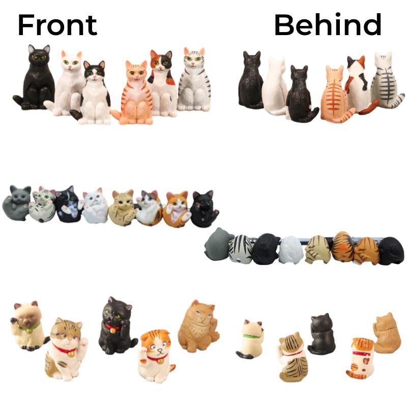 Kreskówkowy Kot Figurka Dekoracja Tortu Kolekcjonerska Zabawka Dla Dzieci Pcv Guangdong 5cm