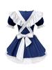 2025 Angelic Maid Navy Blue Lolita Dress Set - Cute Japanese Cosplay Outfit