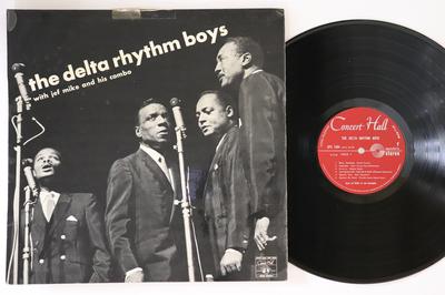 LP Record DELTA RHYTHM BOYS, JEF MIKE - Delta Rhythm Boys SPS1304 CONCERT HALL France Jazz Used