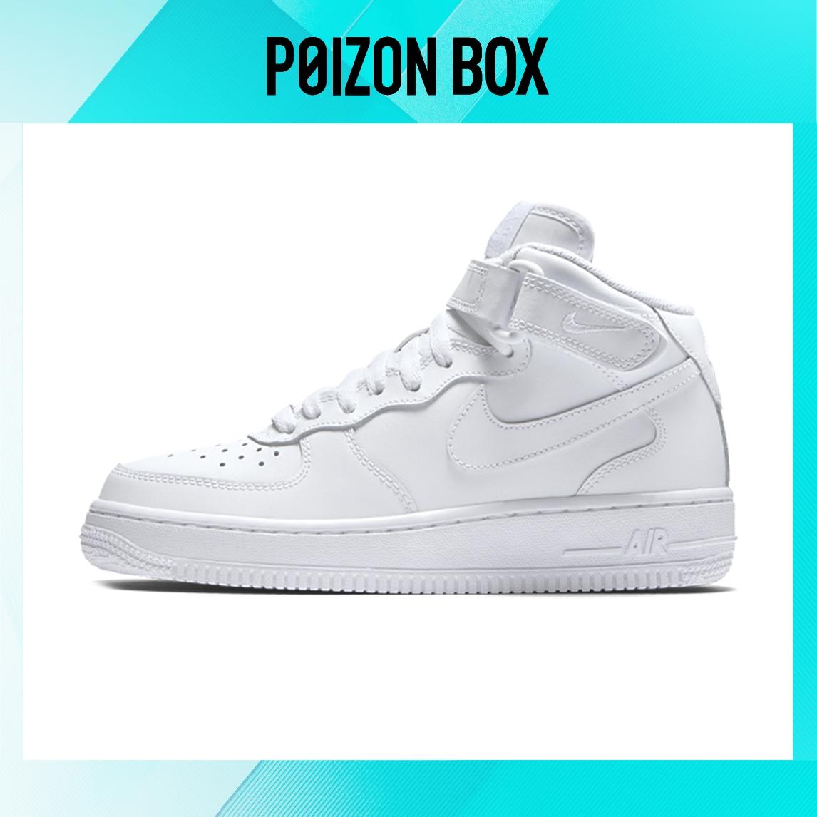 

кроссовки Nike Air Force 1 Mid White (GS) 314195-113