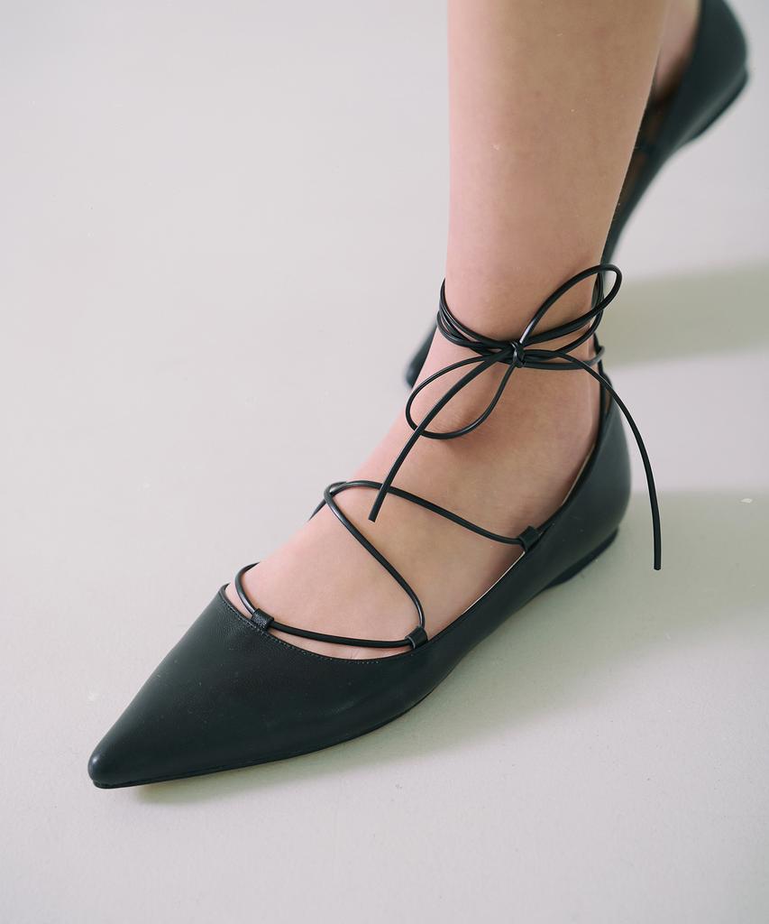 Moodnight Hazel Trappy Flat Shoe - 2 Colors 1Cm Strap Flat Shoes
