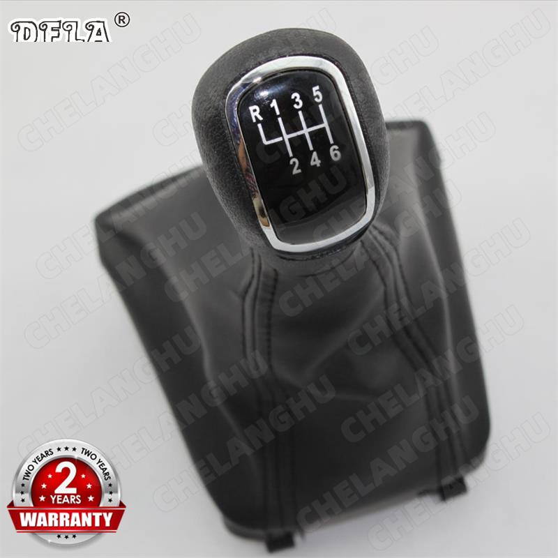 

Для Skoda Superb 2 MK2 2008 2009 2010 2011 2012 2013 Автостайлинг 6-ступенчатая ручка переключения передач автомобиля кожаный чехол