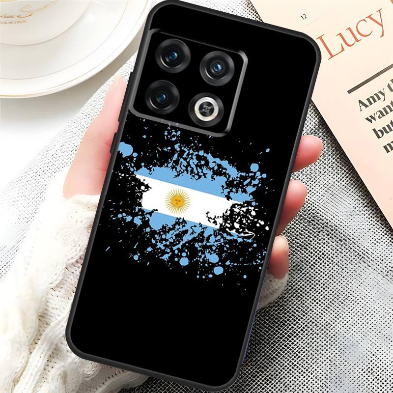 Argentina Flag Cover For OnePlus 13R 15 13 13T 12 12R 10T 11 10 Pro OnePlus Nord 5 CE 3 4 Lite N20 N30 Case
