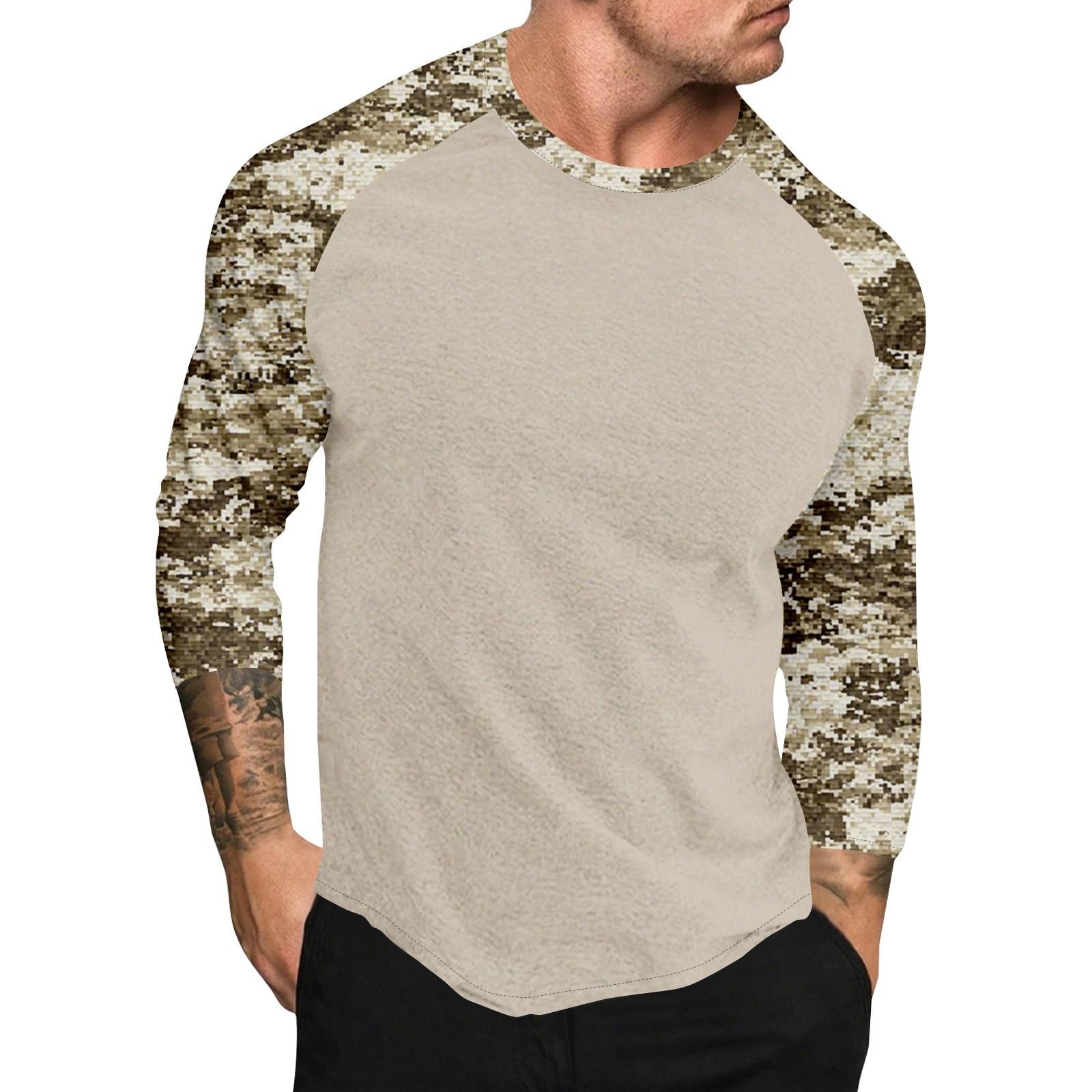 

Мужской топ с короткими рукавами реглан с принтом в стиле камуфляж XXL