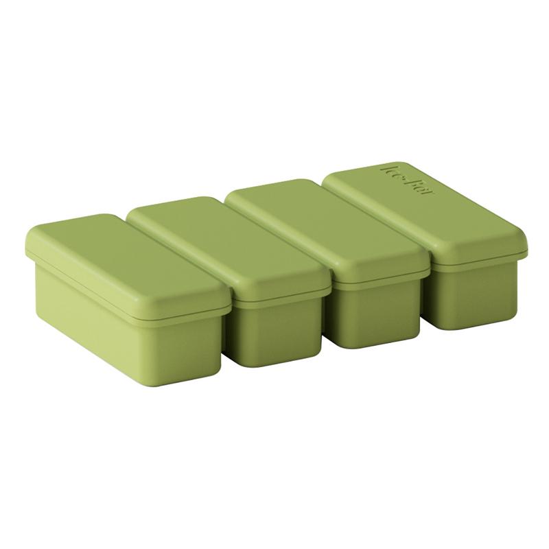 

1Pc Silicone Strip Ice Cube Molds Quick Freezing Ice Compartment Molds Easy To Take Off The Mold Multi-Color