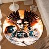 Frontiers Of Pandora Round Rug for Livingroom,Bedroom, Palyroom, Chair Rug, Area Rug, Circle Carpet, Large Size Decor Fan Christmas Gift